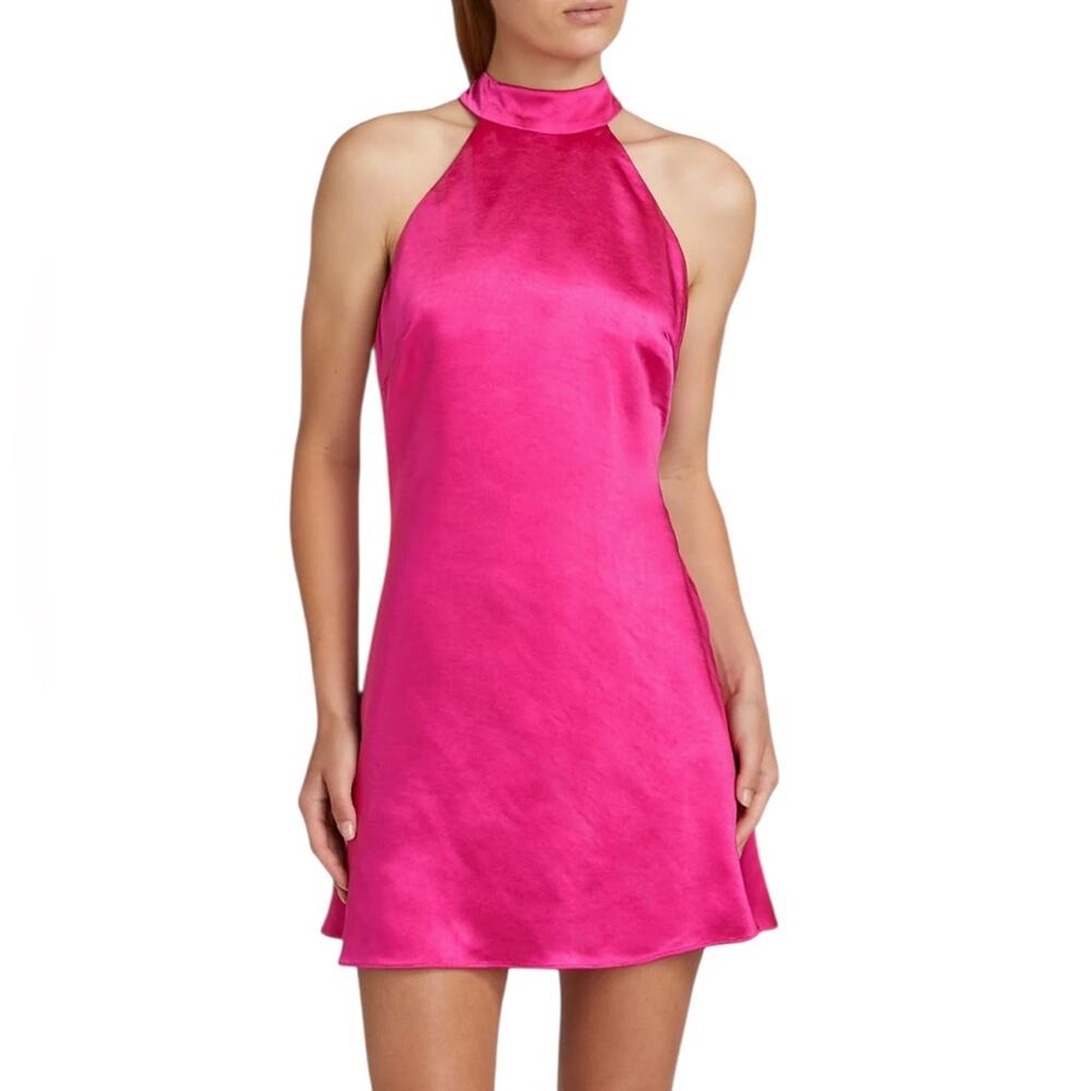 NWOT Elliatt Golden Era Zinnia Fuchsia Party Dress - Sz XL - Picture 3 of 10